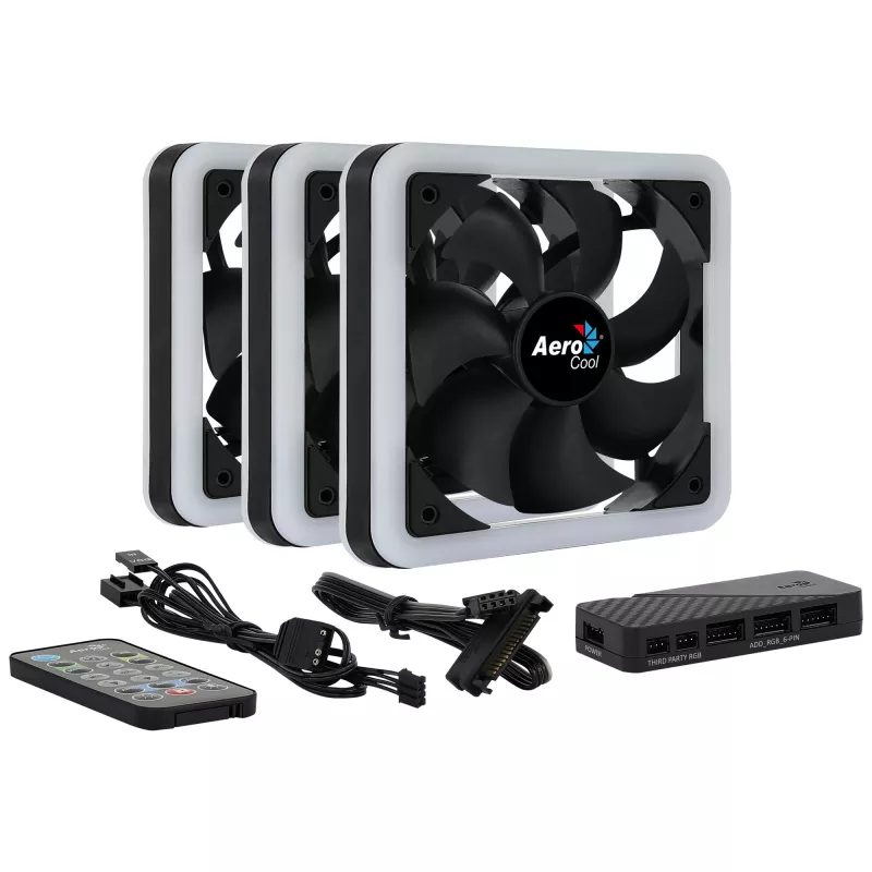 Aerocool Edge 14 Pro Computer case Fan 14 cm Black