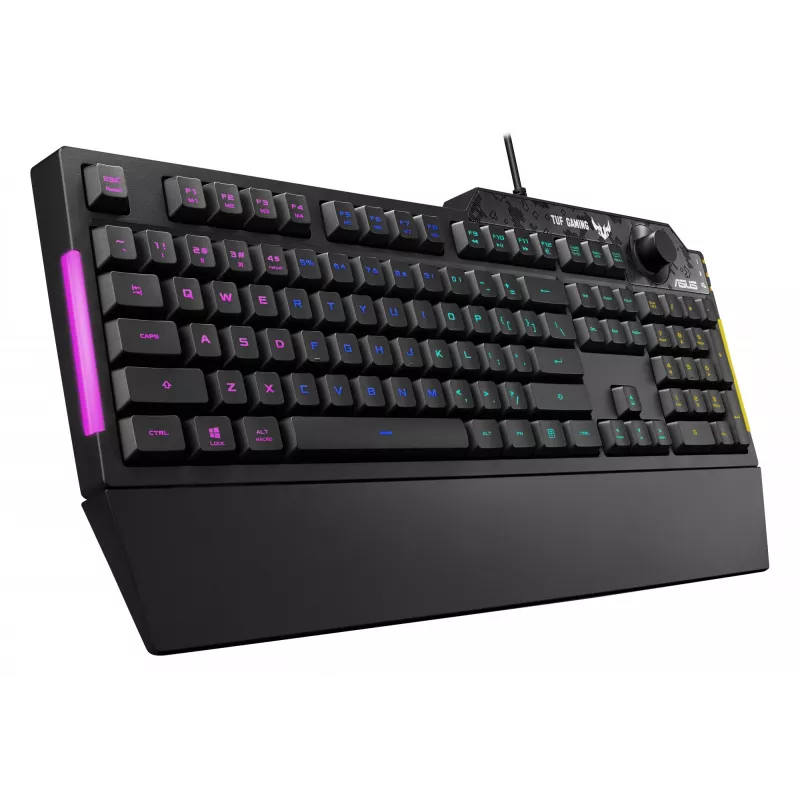 ASUS TUF Gaming K1 keyboard USB Black Full-size RGB LED