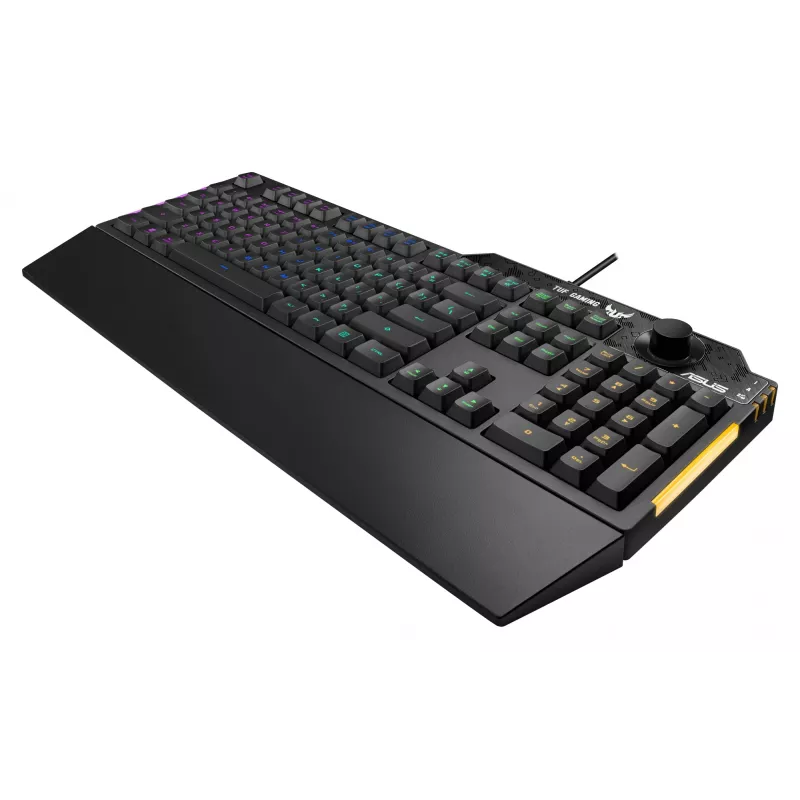 ASUS TUF Gaming K1 keyboard USB Black Full-size RGB LED
