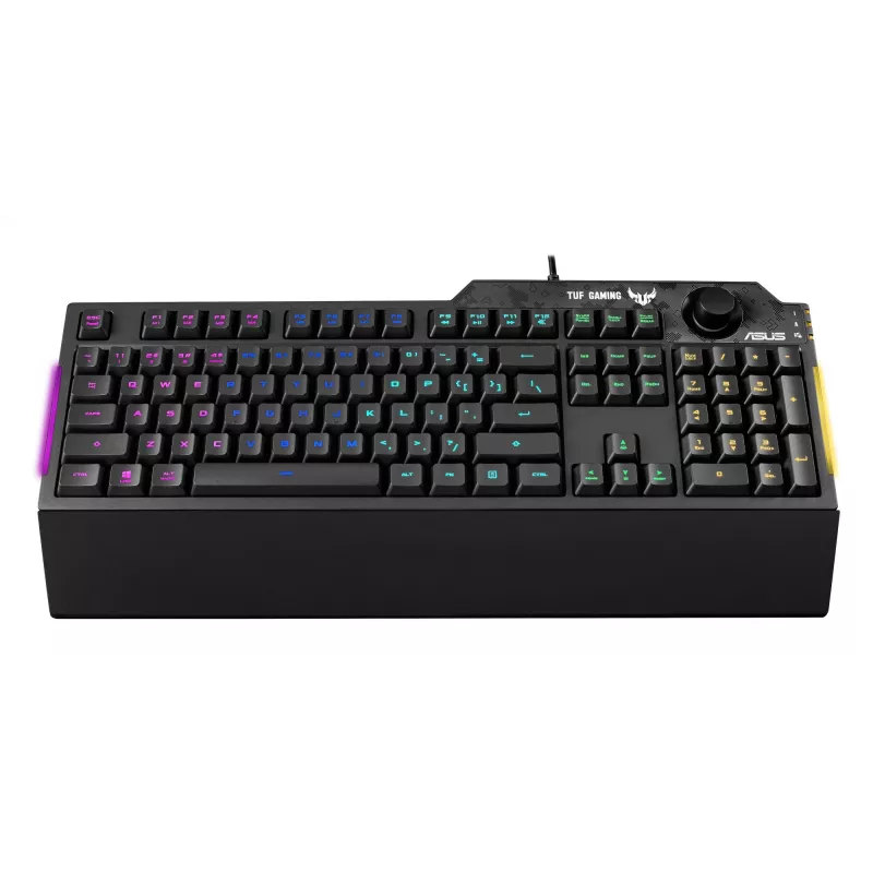 ASUS TUF Gaming K1 keyboard USB Black Full-size RGB LED