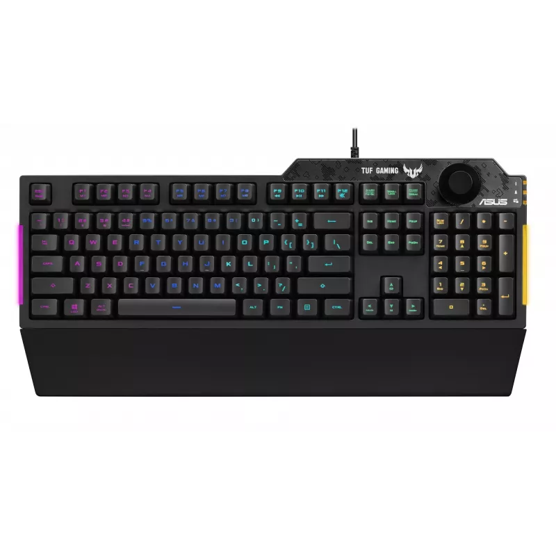 ASUS TUF Gaming K1 keyboard USB Black Full-size RGB LED