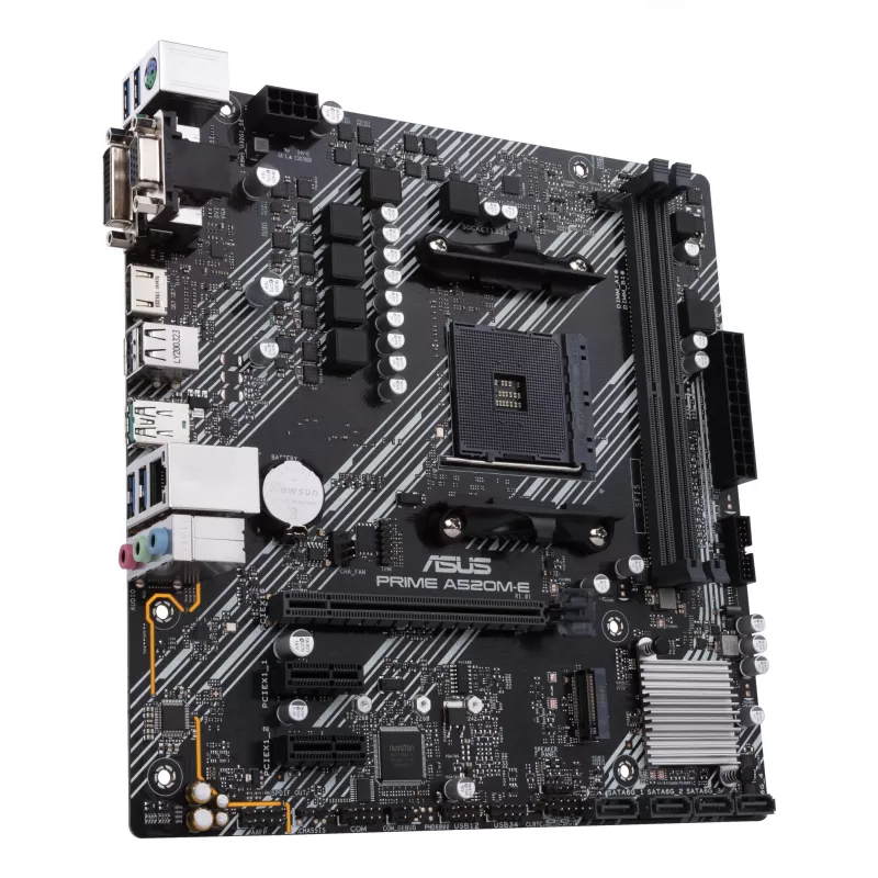 Motherboard ASUS PRIME A520M-E/CSM, AMD A520, Socket AM4, micro ATX