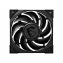 MSI MEG SILENT GALE P12 Premium Silent Fan '120mm, PWM, Balanced Static Pressure airflow, LCP Fan Blade, HDB Bearing, Anti-Vibration pads, 300mm cable'