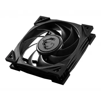 MSI MEG SILENT GALE P12 Premium Silent Fan '120mm, PWM, Balanced Static Pressure airflow, LCP Fan Blade, HDB Bearing, Anti-Vibration pads, 300mm cable'