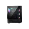 MSI MAG FORGE 111R Mid Tower Gaming Computer Case 'Black, 1x 120mm ARGB PWM Fan, 1-6 ARGB Hub, Mystic Light Sync, Tempered Glass Panel, ATX, mATX, mini-ITX'