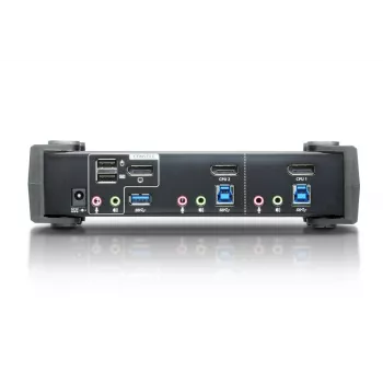 ATEN 2-Port USB 3.1 Gen 1 4K DisplayPort 1.2 KVMP™ Switch with Audio (KVM cables included)