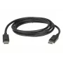 ATEN 3 m DisplayPort rev.1.4 Cable, 3 m, DisplayPort, HDMI, Male, Male, Straight