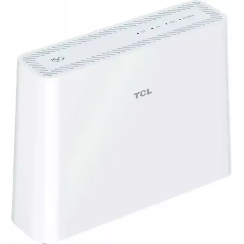 Cellular network router JetWorld TCL LINKHUB HH515L — Dual-band Wi‑Fi 2.4/5 GHz, 3000 Mbps, Gigabit Ethernet, 4G/5G (Sub6), Micro-USB, White