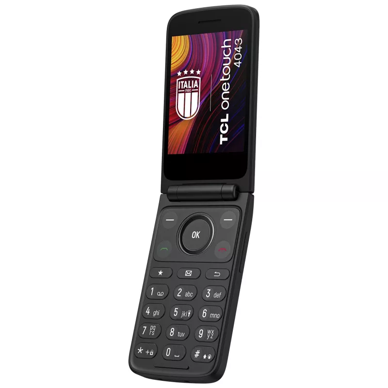 TCL OneTouch 4043 8.13 cm (3.2 inch) 130.6 g Grey Feature phone