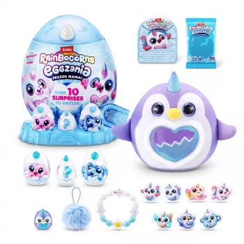Plush toy Zuru Rainbocorns Eggzania Frozen Mania — animal plush, multicolour, for ages 3+