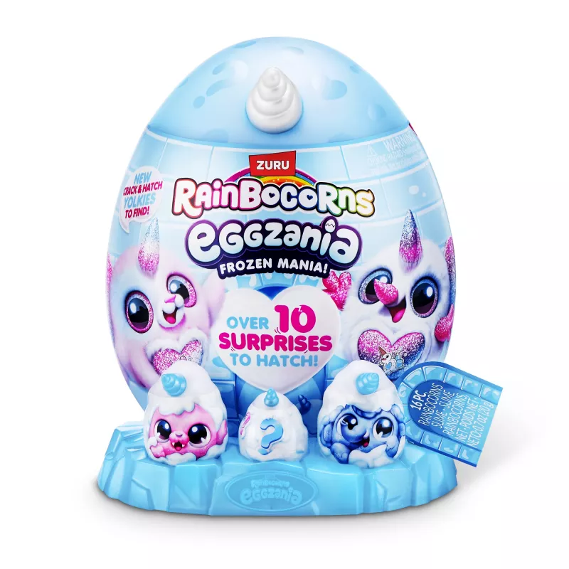 Plush toy Zuru Rainbocorns Eggzania Frozen Mania — animal plush, multicolour, for ages 3+