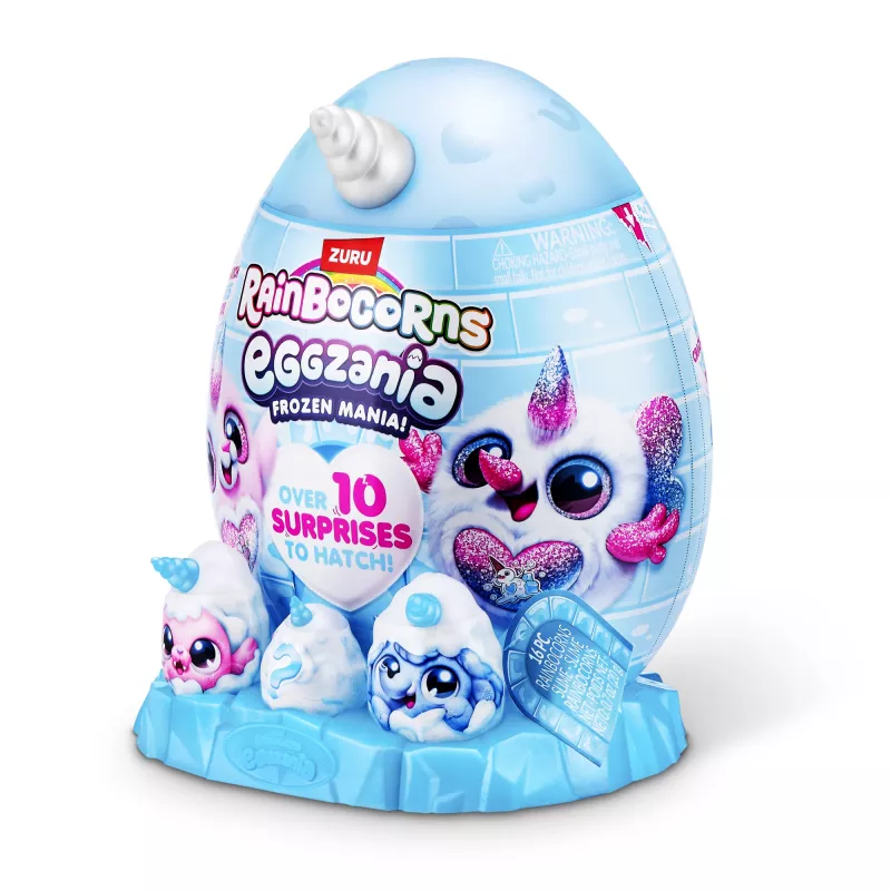 Plush toy Zuru Rainbocorns Eggzania Frozen Mania — animal plush, multicolour, for ages 3+