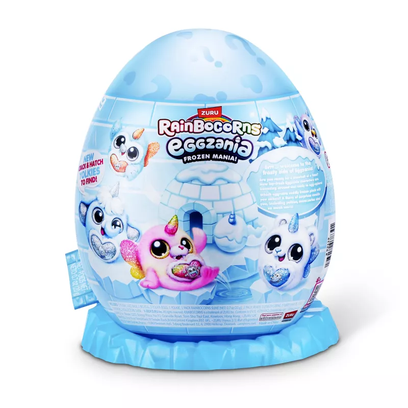 Plush toy Zuru Rainbocorns Eggzania Frozen Mania — animal plush, multicolour, for ages 3+