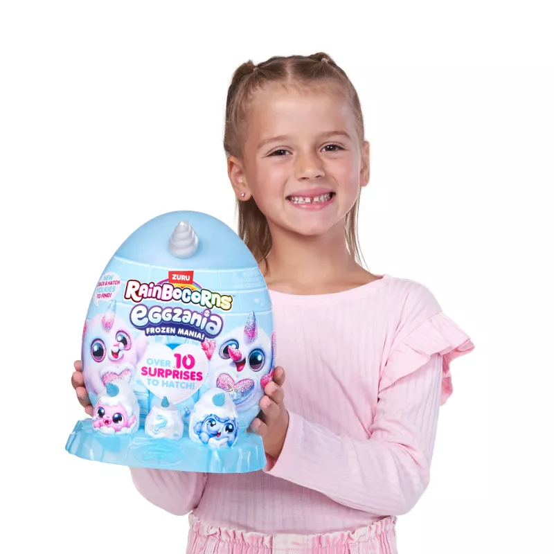 Plush toy Zuru Rainbocorns Eggzania Frozen Mania — animal plush, multicolour, for ages 3+