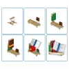 MAX Build more Premium Home Building Bricks Collection, Building blocks, 8 yr(s), Plastic, 181 pc(s), 197 g