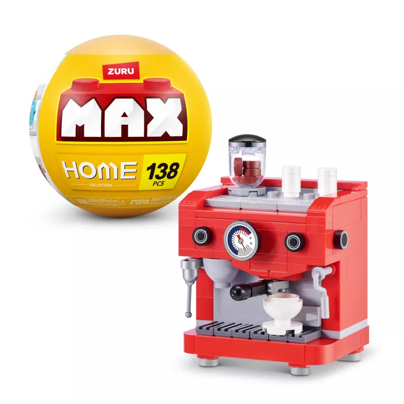 MAX Build more Premium Home Building Bricks Collection, Building blocks, 8 yr(s), Plastic, 181 pc(s), 197 g