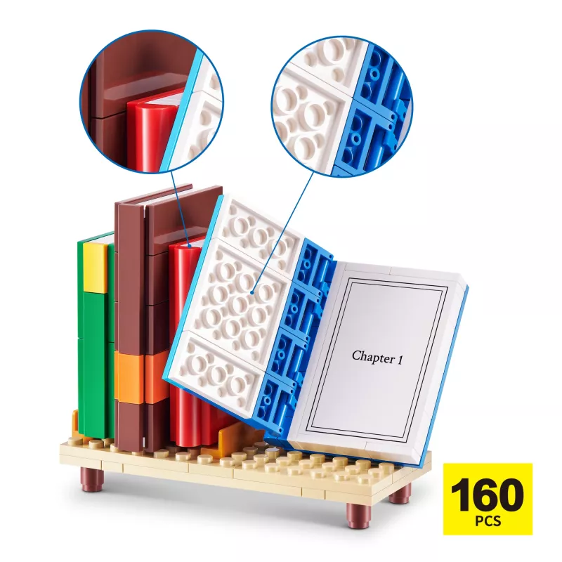 MAX Build more Premium Home Building Bricks Collection, Building blocks, 8 yr(s), Plastic, 181 pc(s), 197 g