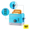 MAX Build more Premium Home Building Bricks Collection, Building blocks, 8 yr(s), Plastic, 181 pc(s), 197 g