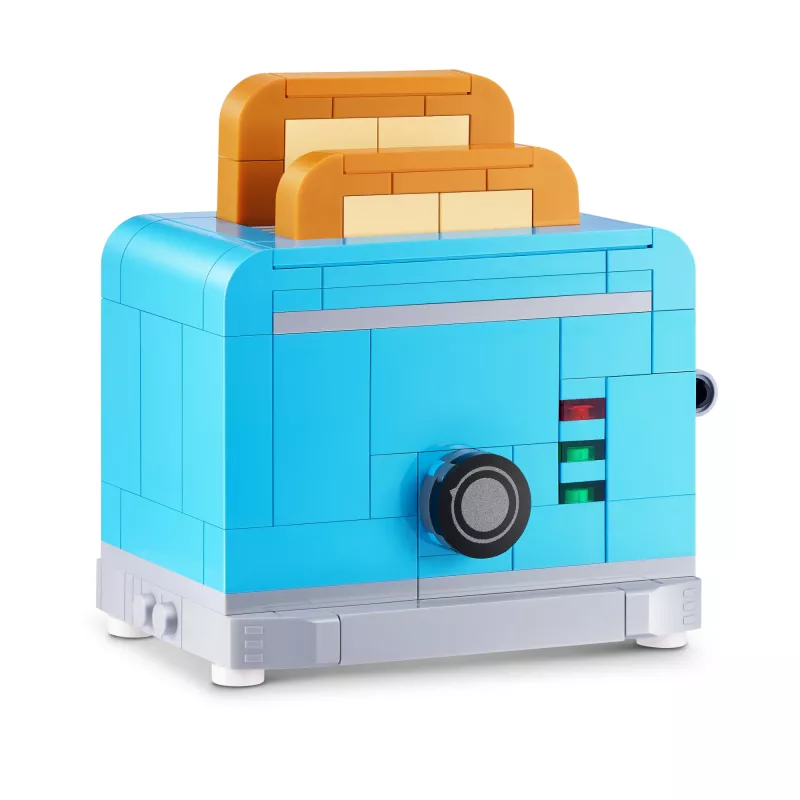 MAX Build more Premium Home Building Bricks Collection, Building blocks, 8 yr(s), Plastic, 181 pc(s), 197 g
