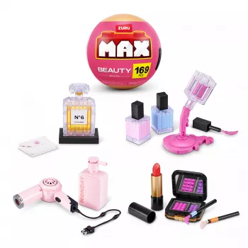 MAX Build more Premium Beauty Building Bricks Collection, Building blocks, 8 yr(s), Plastic, 169 pc(s), 197 g