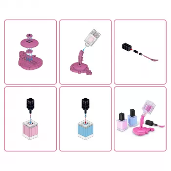 MAX Build more Premium Beauty Building Bricks Collection, Building blocks, 8 yr(s), Plastic, 169 pc(s), 197 g