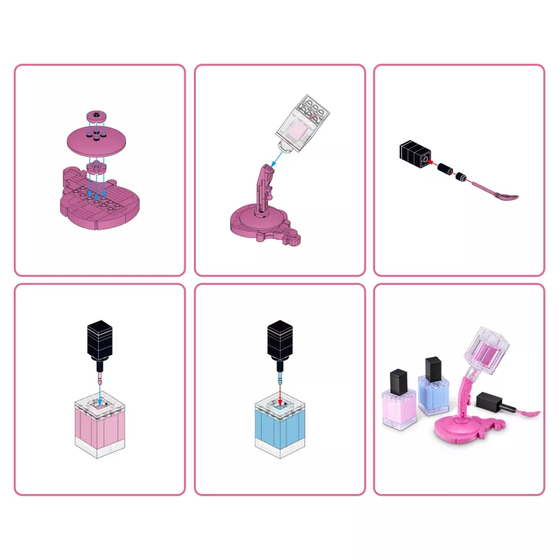 MAX Build more Premium Beauty Building Bricks Collection, Building blocks, 8 yr(s), Plastic, 169 pc(s), 197 g