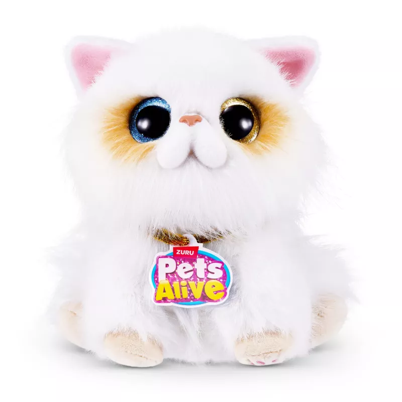 Toy cat Zuru Pets Alive Smitten Kittens Series 2 — interactive sounding toy, for ages 3+, AAA batteries