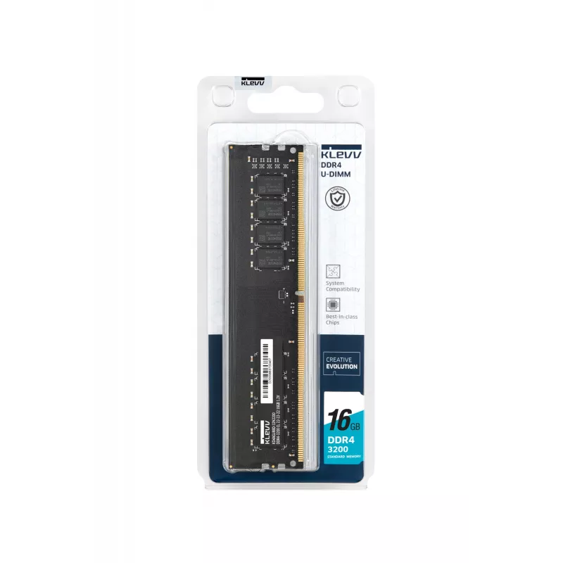 Klevv U-DIMM memory module 16 GB 1 x 16 GB DDR4 3200 MT/s 288-pin DIMM
