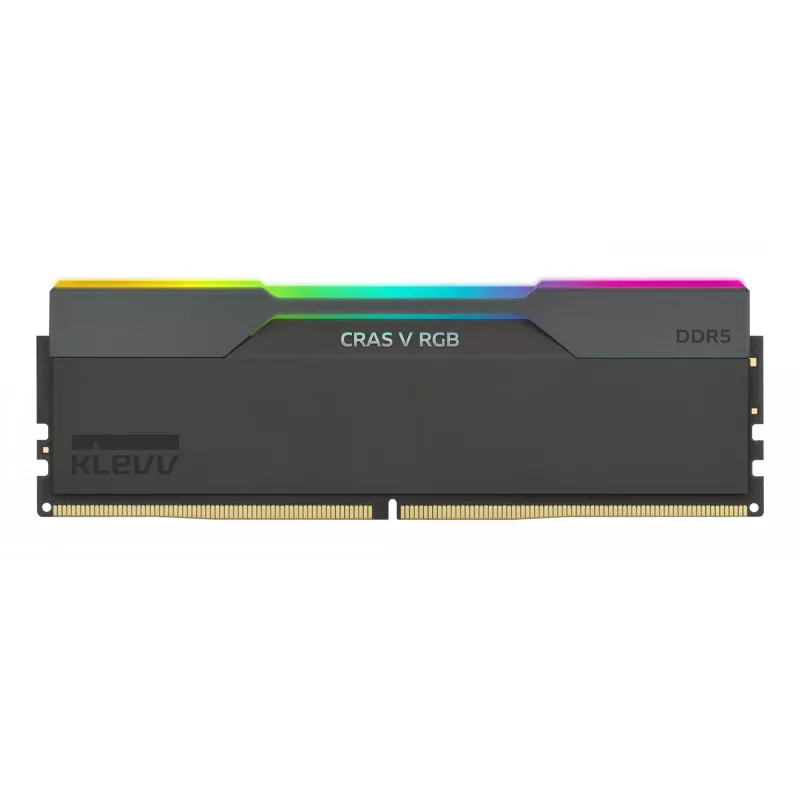 Klevv 64GB (2 x 32GB) 6000MHz CL30 DDR5 GAMING RAM MODULE 30-36-36-76 CRAS V RGB