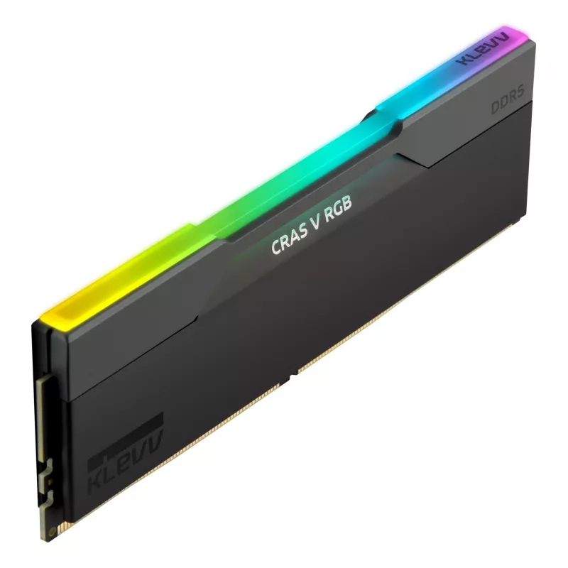 Klevv 64GB (2 x 32GB) 6000MHz CL30 DDR5 GAMING RAM MODULE 30-36-36-76 CRAS V RGB