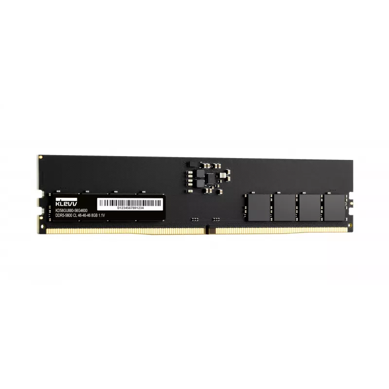 Desktop RAM KLEVV 8GB DDR5 5600MHz CL46 288-pin DIMM 1.1V (46-46-46-90)