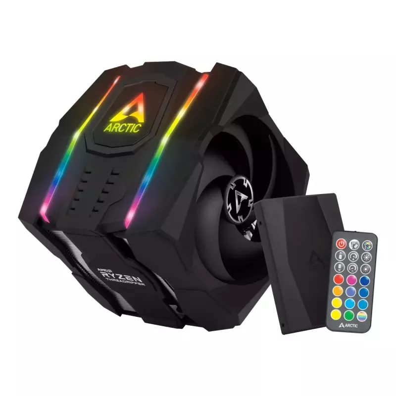 ARCTIC Freezer 50 TR - Dual Tower CPU Cooler for AMD Ryzen Threadripper with A-RGB