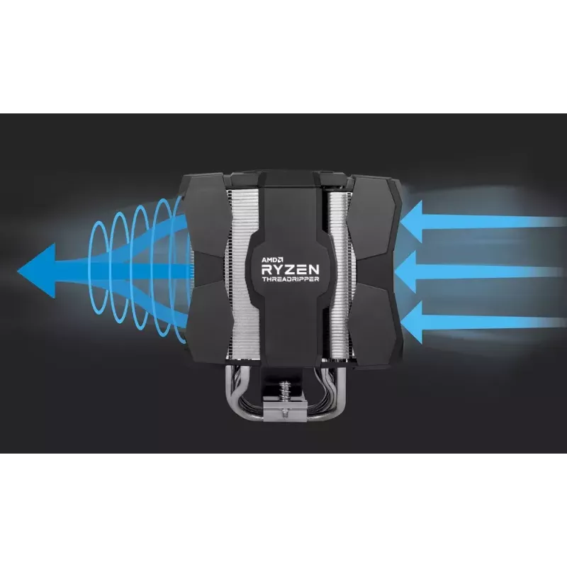 ARCTIC Freezer 50 TR - Dual Tower CPU Cooler for AMD Ryzen Threadripper with A-RGB