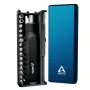 ARCTIC Ratchet Screwdriver Toolkit Steel Black Blue 1/4 inch