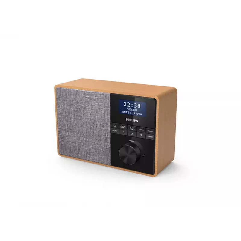 Philips TAR5505/10 radio Portable Digital Black, Grey, Wood