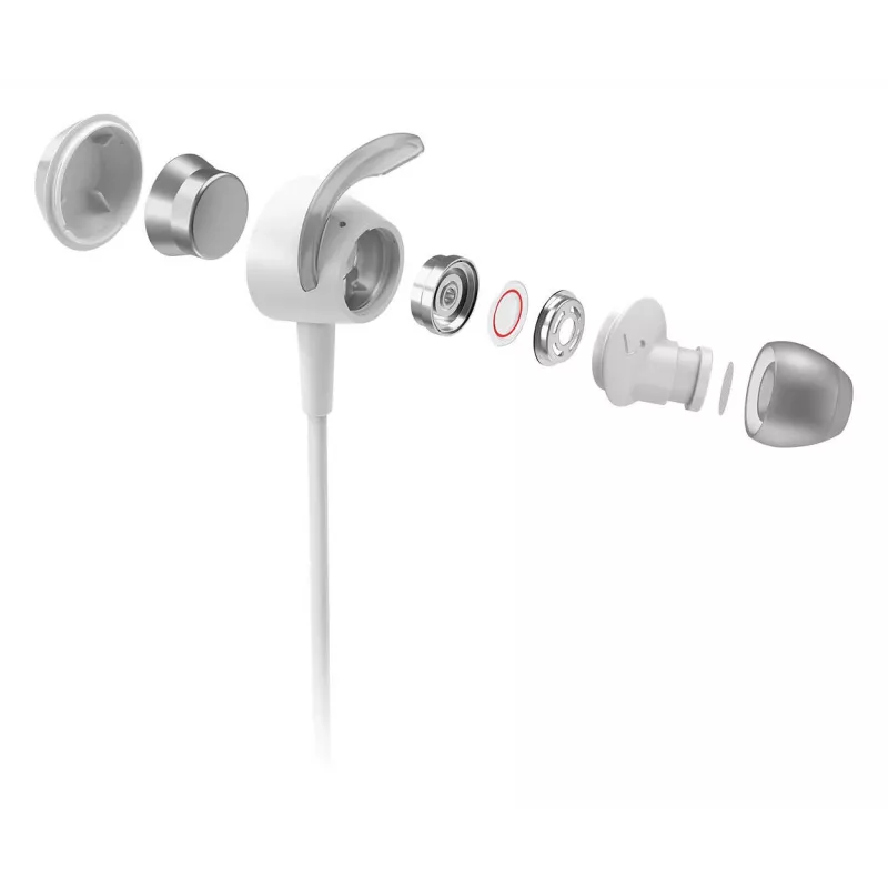 Wireless in-ear headset Philips TAE4205WT/00 — Bluetooth, calls and music, 20–20000 Hz, 10 m range, white, 16 g