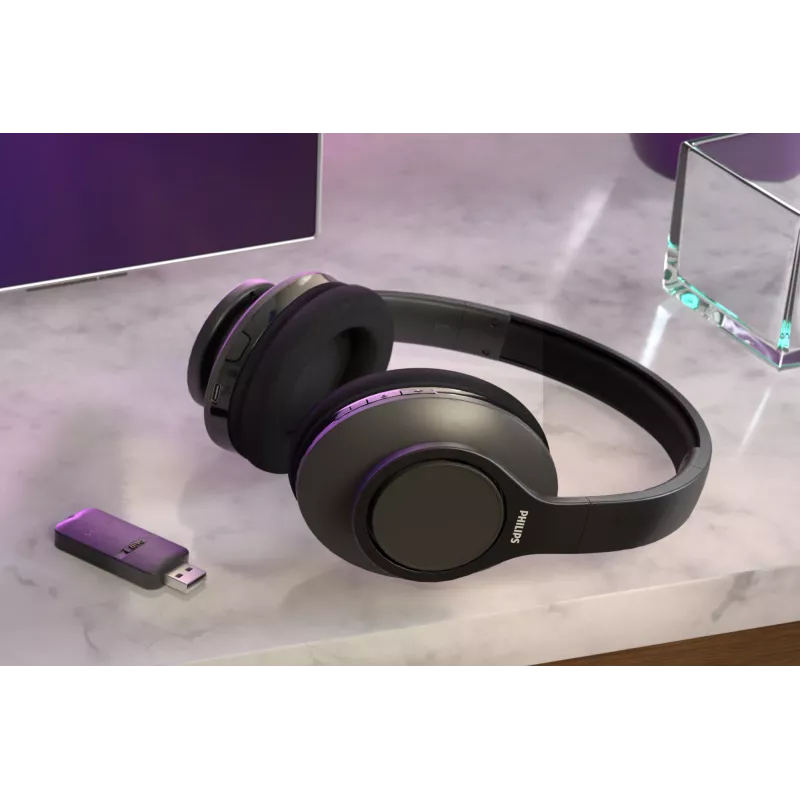 Philips 6000 series TAH6206BK/00 headphones/headset Wireless Head-band Music Bluetooth Black