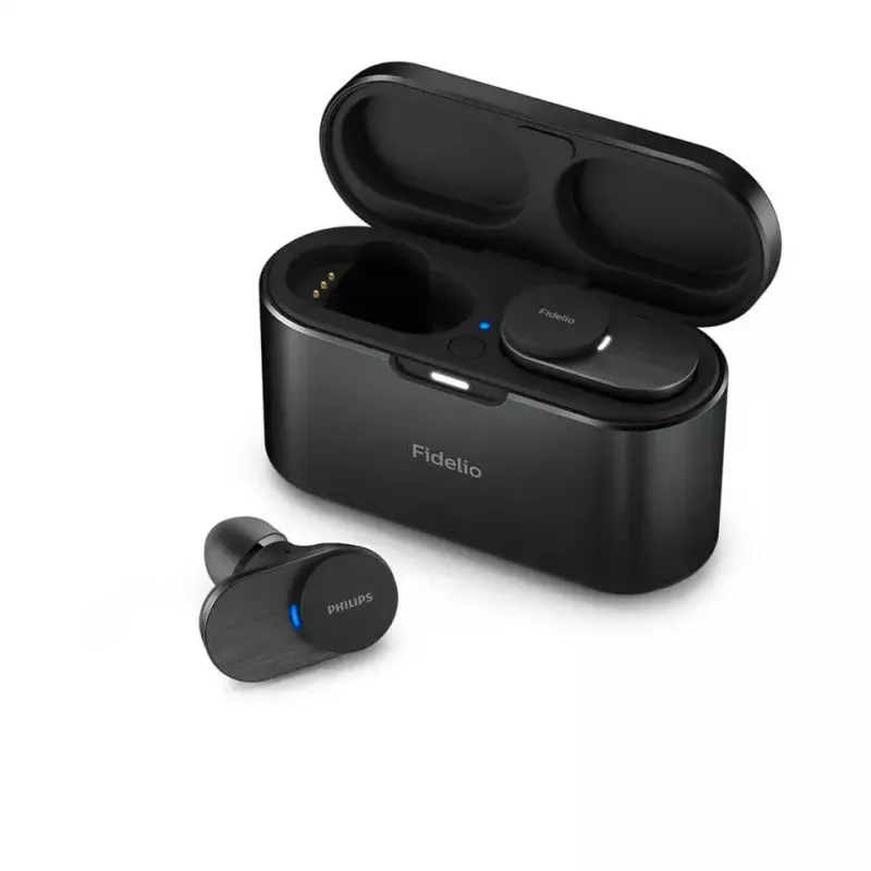 Philips T1BK/00 headphones/headset True Wireless Stereo (TWS) In-ear Calls/Music USB Type-C Bluetooth Black