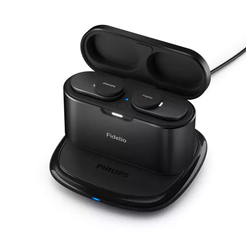 Philips T1BK/00 headphones/headset True Wireless Stereo (TWS) In-ear Calls/Music USB Type-C Bluetooth Black