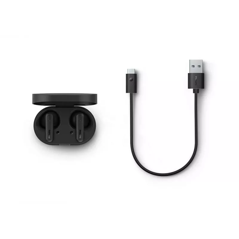 Philips TAT1138BK headphones/headset Wireless In-ear Calls/Music Bluetooth Black