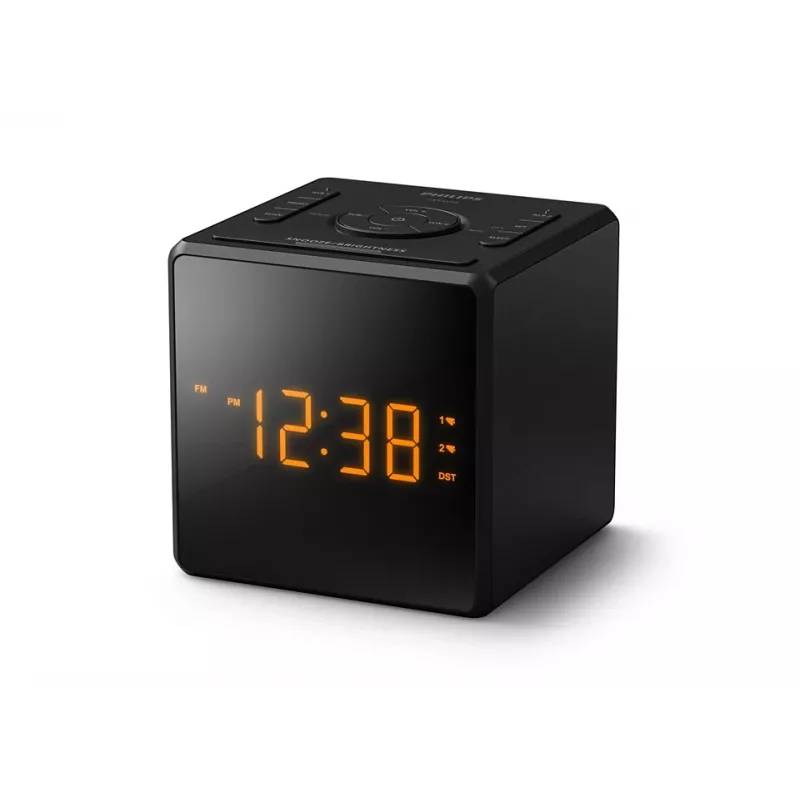 Philips TAR4500/10 alarm clock Digital alarm clock Black