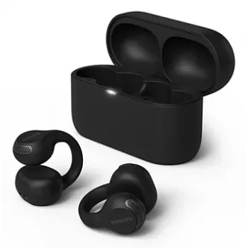 Philips 2000 series TAQ2000BK Headset True Wireless Stereo (TWS) Ear-clip-on, Open-ear Calls/Music Bluetooth Black