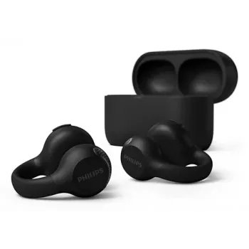 Philips 2000 series TAQ2000BK Headset True Wireless Stereo (TWS) Ear-clip-on, Open-ear Calls/Music Bluetooth Black