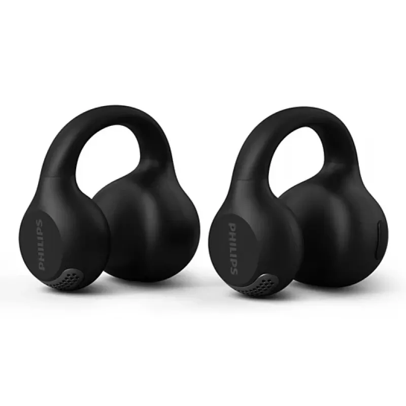 Philips 2000 series TAQ2000BK Headset True Wireless Stereo (TWS) Ear-clip-on, Open-ear Calls/Music Bluetooth Black