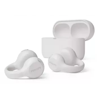 Philips 2000 series TAQ2000WT Headset True Wireless Stereo (TWS) Ear-clip-on, Open-ear Calls/Music Bluetooth White