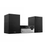 Home audio micro system Philips TAM4205M2/12 — 80 W RMS, 2-way speakers, Bluetooth, FM, LED display, tray disc loading (Black/Silver)