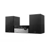 Home audio micro system Philips TAM4205M2/12 — 80 W RMS, 2-way speakers, Bluetooth, FM, LED display, tray disc loading (Black/Silver)