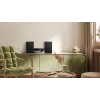 Home audio micro system Philips TAM4205M2/12 — 80 W RMS, 2-way speakers, Bluetooth, FM, LED display, tray disc loading (Black/Silver)