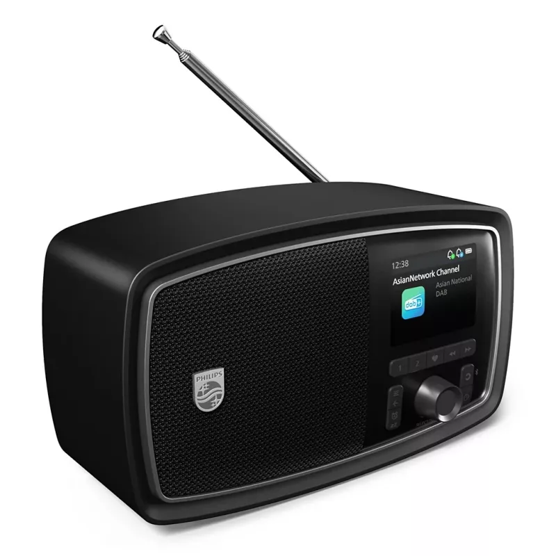 Philips TAV2000DB Portable Analog & digital Black