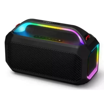 2.1 portable speaker system Philips TAS7000EB Black, 50 W RMS, 2.0 channels, Bluetooth, USB-C